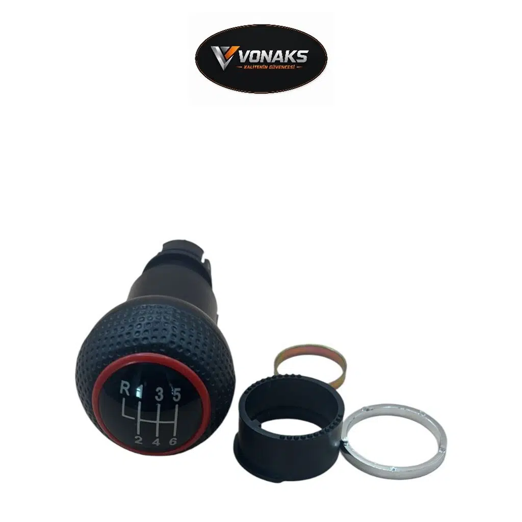 VW Golf 4 MK4 Bora 98-04 6 İleri Geniş Tip Benzinli Vites Topuzu Kafası Kırmızı 1J0711113