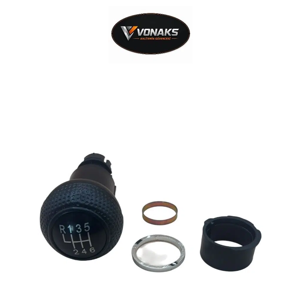 VW Golf 4 MK4 Bora 98-04 6 İleri Geniş Tip Benzinli Vites Topuzu Kafası Siyah 1J0711113