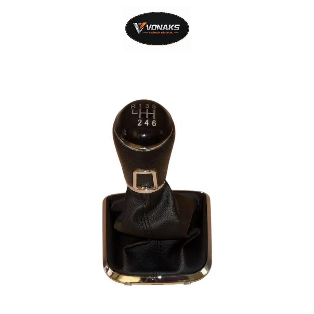 VW Golf 5 MK5 Golf 6 MK6 Jetta 05-14 6 İleri Yeni Nesil Vites Topuzu Krom Siyah